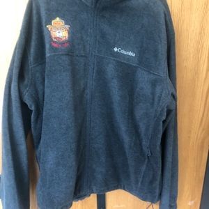 Columbia fleece jacket with Smokey Bear embroidered on the front.  NWT.  XXL